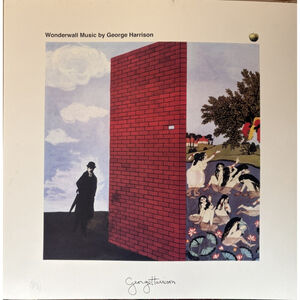 George Harrison - ‘Wonderwall Music’ Lithograph - 20”x20” Mint Condition